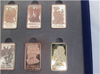 The 10 Ten Precious Freedoms Ingot Collection   (Wittnauer Mint, 1973)