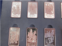 The 10 Ten Precious Freedoms Ingot Collection   (Wittnauer Mint, 1973)