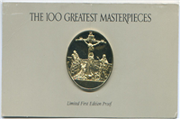 The 100 Greatest Masterpieces Medals Collection    (Franklin Mint, 1973)