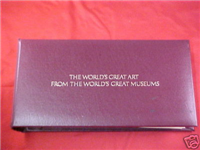 100 Greatest Works of Art from the World's Great Museums Medals   (Franklin Mint)