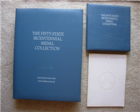 The 50 Fifty States Bicentennial Commemorative Medals Collection  (Franklin Mint, 1975)