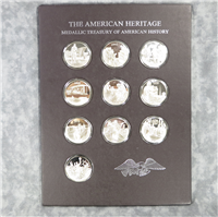Franklin Mint  The American Heritage Medallic Treasury of American History Medals