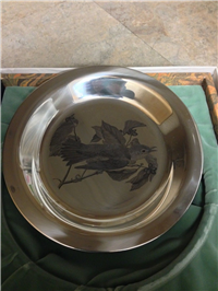 National Audubon Society's John James Audubon 'The Wood Thrush' Limited Edition Plate (Franklin Mint, 1973)