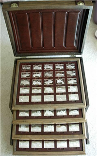 The Centennial 100 Greatest Cars Ingots Collection   (Franklin Mint, 1978)