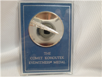 The Comet Kohoutek Eyewitness Silver Medal (Franklin Mint, 1974)