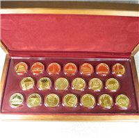 The Medallic Treasury of Great American Landmarks Limited Edition Medals Collection    (Franklin Mint, 1971)