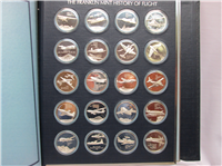 The History of Flight Medals Collection  (Franklin Mint, 1977)