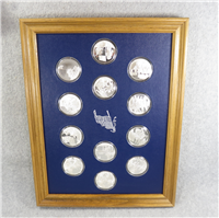 The Great Moments in the History of the American Flag Medals Collection (Franklin Mint, 1977)