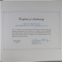 The Great Moments in the History of the American Flag Medals Collection (Franklin Mint, 1977)