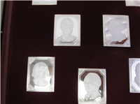 The Independence Hall Portrait Ingots Collection    (Franklin Mint, 1975)