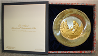 The Official 1976 Bicentennial Year Commemorative Plate, John Hancock   (Franklin Mint)