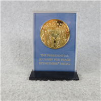 President Nixon's Journey For Peace to China Eyewitness Medal   (Franklin Mint, 1972)