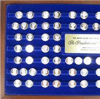 The White House Historical Association's Presidents and First Ladies Mini-Coin Collection   (Franklin Mint, 1977)