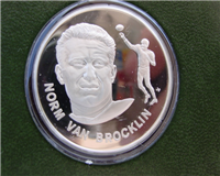 1977 Franklin Mint Pro Football Hall Of Fame's Pro Football's Immortals Sterling Silver Medals Collection 