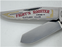 1988 FIGHT'N ROOSTER Mother of Pearl International Cutlery Club Sowbelly