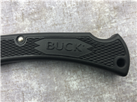 2018 BUCK USA 110 Black Micarta Lockback