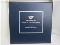 The States of the Union First Edition Sterling Silver Proof Set (Franklin Mint, 1969)