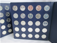 The States of the Union First Edition Sterling Silver Proof Set (Franklin Mint, 1969)