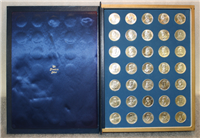 The First Edition Treasury Of Presidential Commemorative Medals   (Franklin Mint)