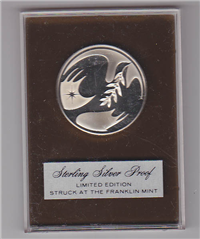 Franklin Mint  Annual Peace Medals and First Day Covers (Sterling)