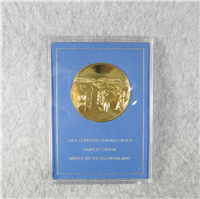 The Viking I Landing Mission on Mars Gold-Plated Eyewitness Medal   (Franklin Mint, 1976)