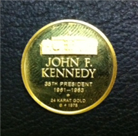 Franklin Mint  White House Historical Association Presidential Medals (20mm, Gold)