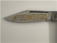 1990s FIGHT'N ROOSTER Mother of Pearl CAPTAIN'S ROOSTER Canoe