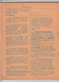 RADIO HERO  #     (Jim Harmon, 1963)