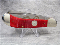 1999 Case 62100 SS Red National Knife Collectors Transition Saddlehorn