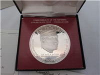 BAHAMAS 1974 $10 Ten Dollars Silver Proof Coin KM 68a
