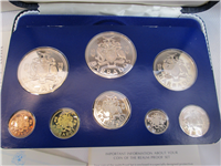 BARBADOS 1978 8 Coin Silver Proof Set    