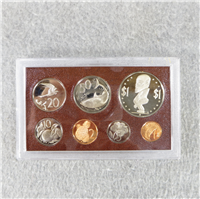 COOK ISLANDS 7-coin Proof Set (Franklin Mint, 1975)