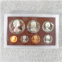 COOK ISLANDS 7-coin Proof Set (Franklin Mint, 1975)