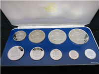 JAMAICA 1976 9 Coins Proof Set  KM PS13