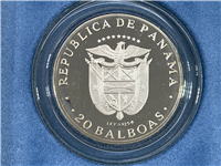 km-31 1972 Panama  20 Balboas proof