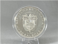 1977 Panama  20 Balboas proof