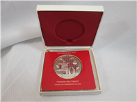 TRINIDAD & TOBAGO 1972   $10 Ten Dollars Silver Coin
