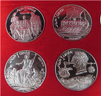 1969 TUNISIA Silver Proof Set (10 Coins)