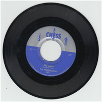 THE MOONGLOWS When I'm With You (Chess 1629, 1956) 45 RPM Doo-Wop