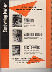 SUNBATHING REVIEW  (Spring, 1958) 