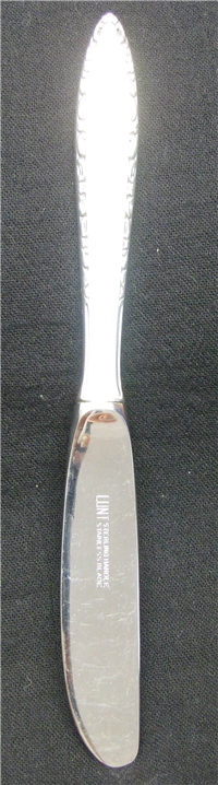 Lace Point Sterling 6 1/4  inch  Butter Knife   (Lunt # 1965) 