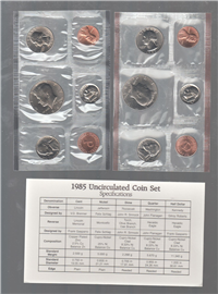 1985 Uncirculated Set (10 coins)
