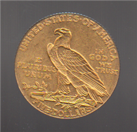 1911  $5 Gold Indian Head    