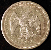 USA 1875S  20 Cent Eagle