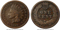 USA  1879 Indian Head Cent)