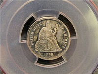 USA 1866  Seated Liberty Dime