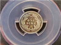 USA 1866  Seated Liberty Dime