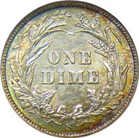 USA 1905S  Barber Dime