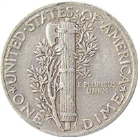 USA 1937  Mercury Dime    