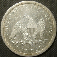 USA 1842  Seated Liberty Dollar